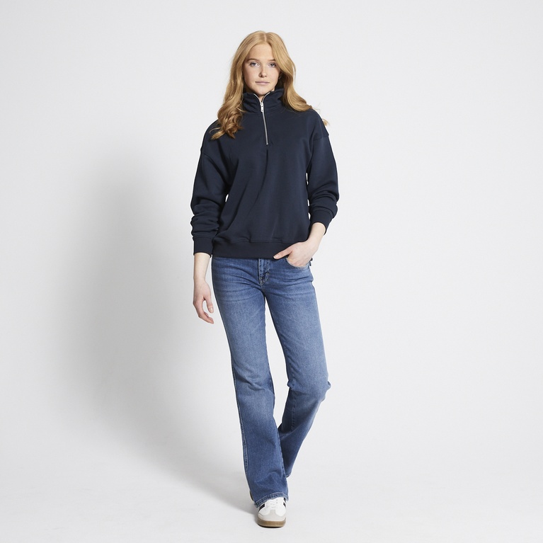 Half zip sweatshirt "Maja"